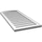 Ekena Millwork Arch Top Surface Mount PVC Gable Vent: Functional, w/ 2"W x 1-1/2"P Brickmould Frame, 18"W x 40"H GVPAR18X4002SF - alternate 4